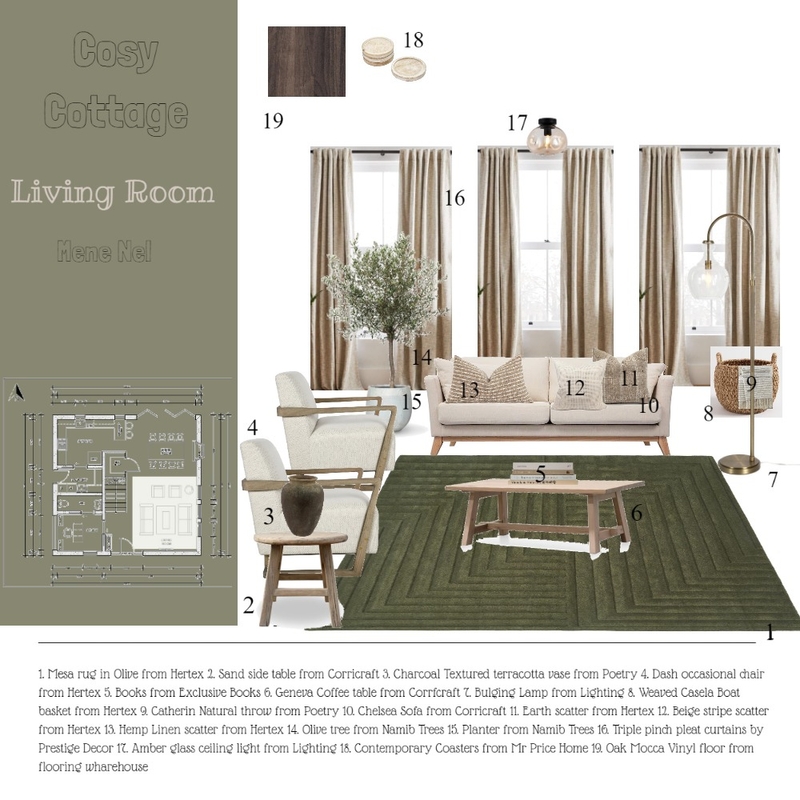 Living Room Ass 9 Mood Board by menenel01@gmail.com on Style Sourcebook