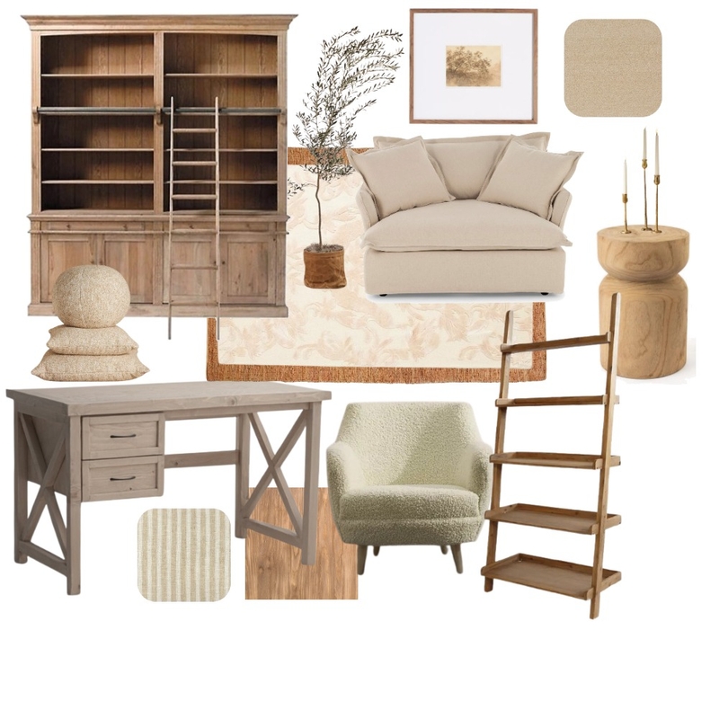 STUDY ROOM SAMPLE BOARD Mood Board by Designs_Chandre on Style Sourcebook