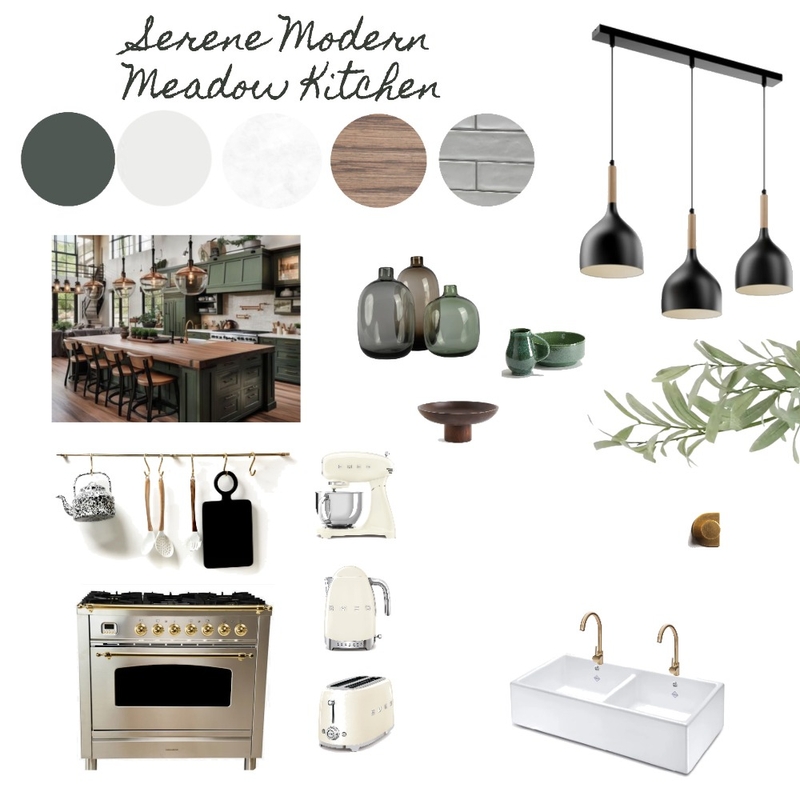 Modern Country Kitchen Mood Board by kgmakeupstars@gmail.com on Style Sourcebook