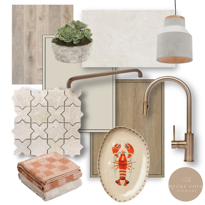 Neutral mediterranean kitchen Mood Board by Rockycove Interiors on Style Sourcebook