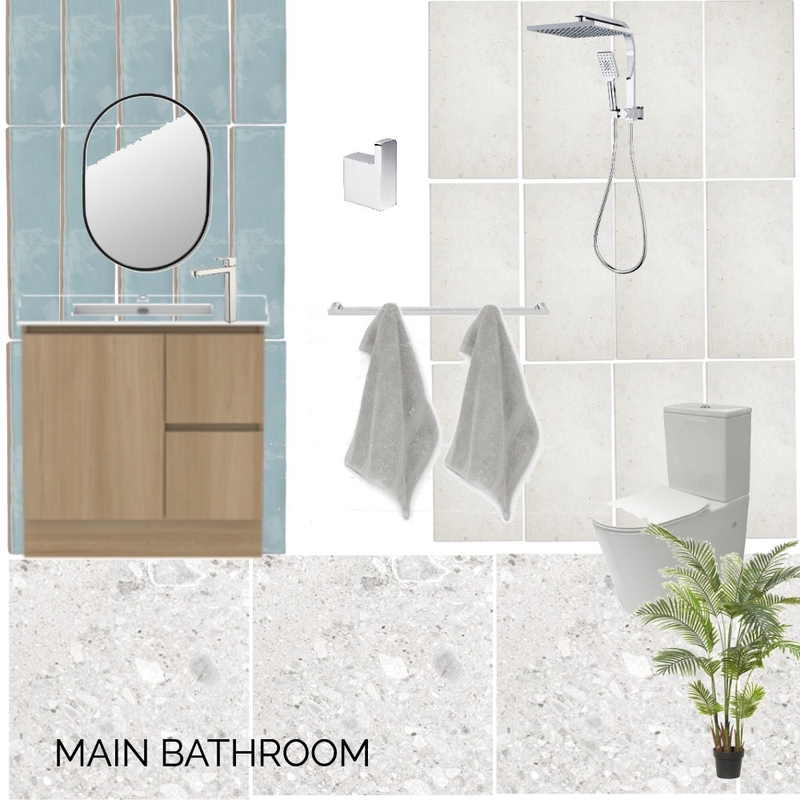 Hildebrand Main Bathroom Mood Board by darralyn@thecalminterior.com.au on Style Sourcebook