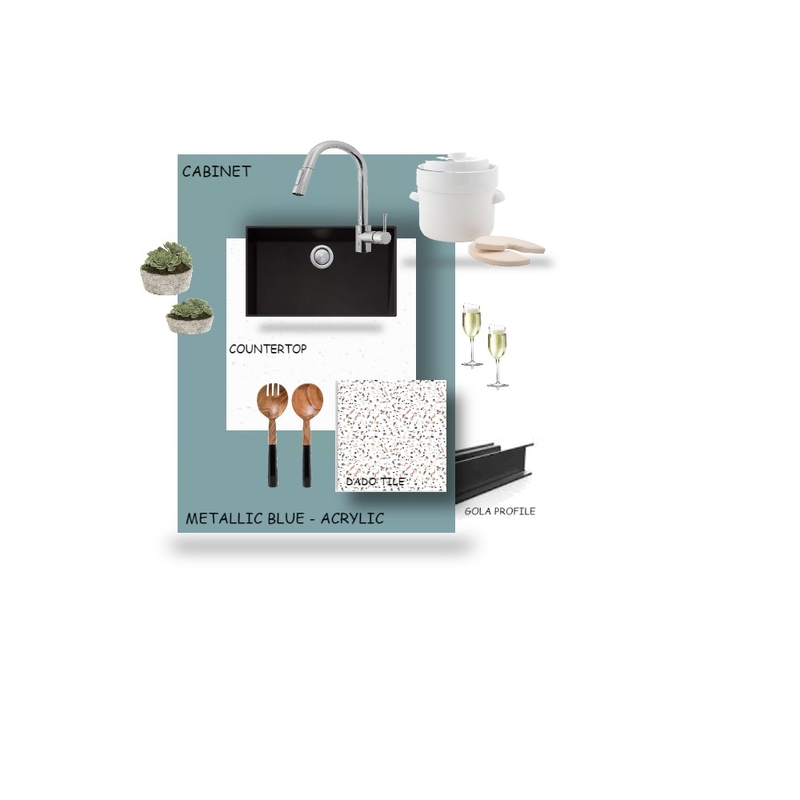 KITCHEN - BLUE Mood Board by mushi on Style Sourcebook