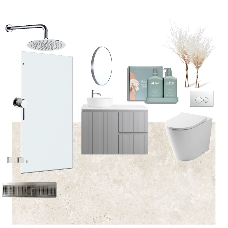 Complete Bathroom Package - Coastal Mood Board by Beaumont Tiles on Style Sourcebook