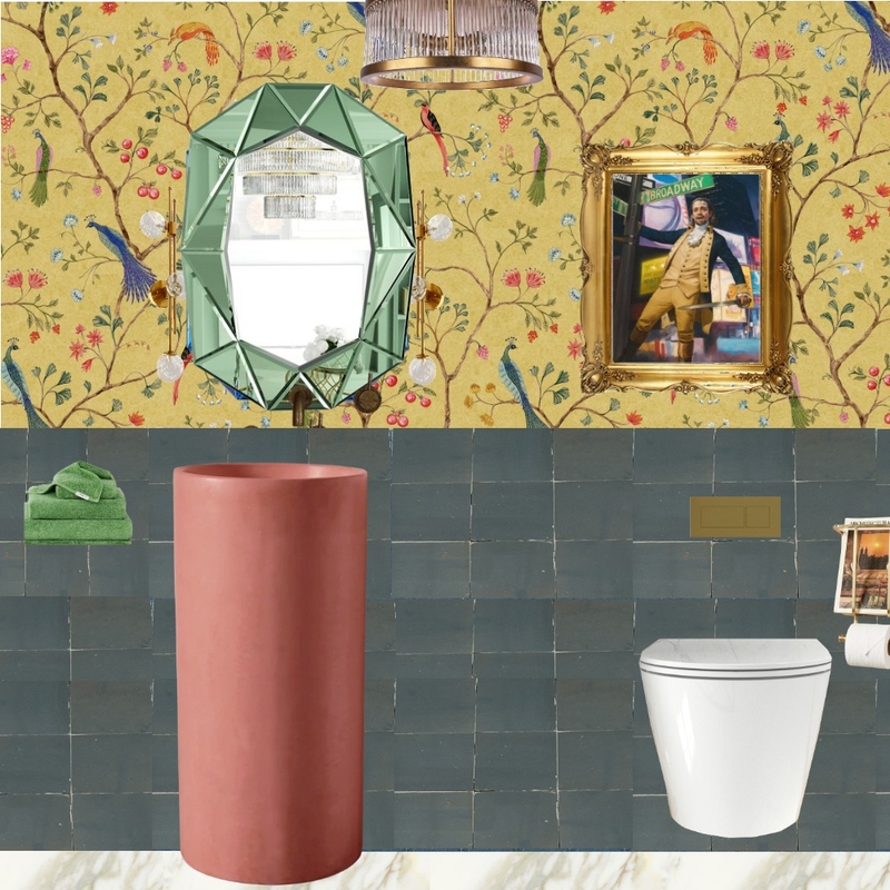 Powder Room New Floor Mood Board by dl2407 on Style Sourcebook