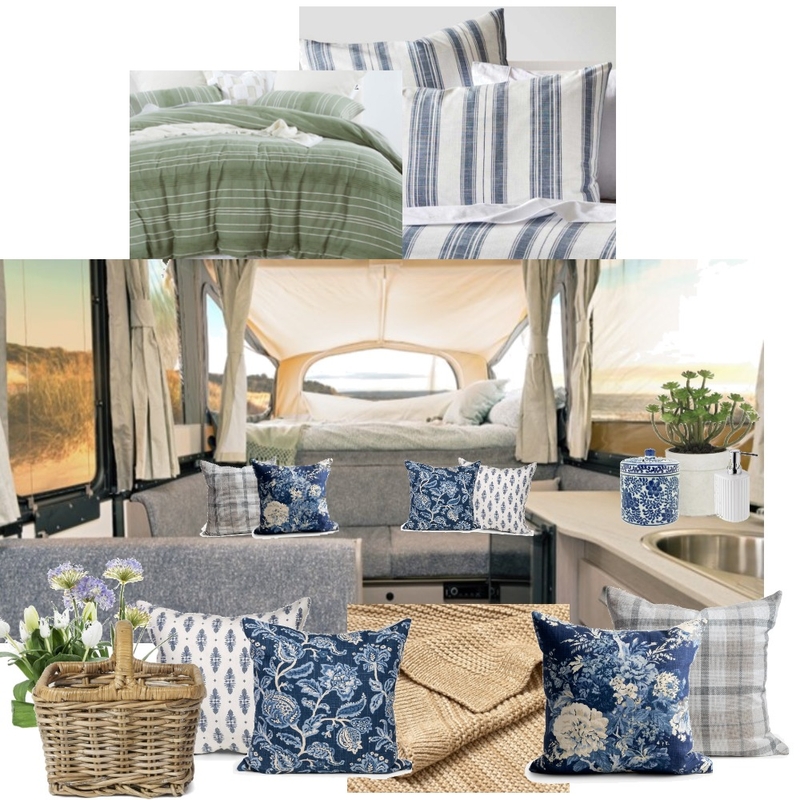 Camper Van scheme Mood Board by Villa Anna Interiors on Style Sourcebook