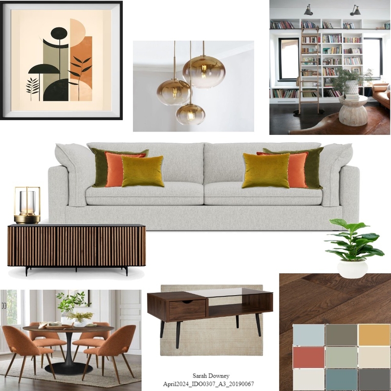 Mid Century Living room Mood Board by Sarah_D on Style Sourcebook