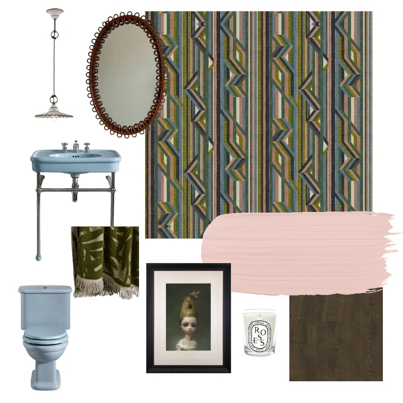 Christian Lacroix Powder Room Mood Board by Authentic Spaces on Style Sourcebook