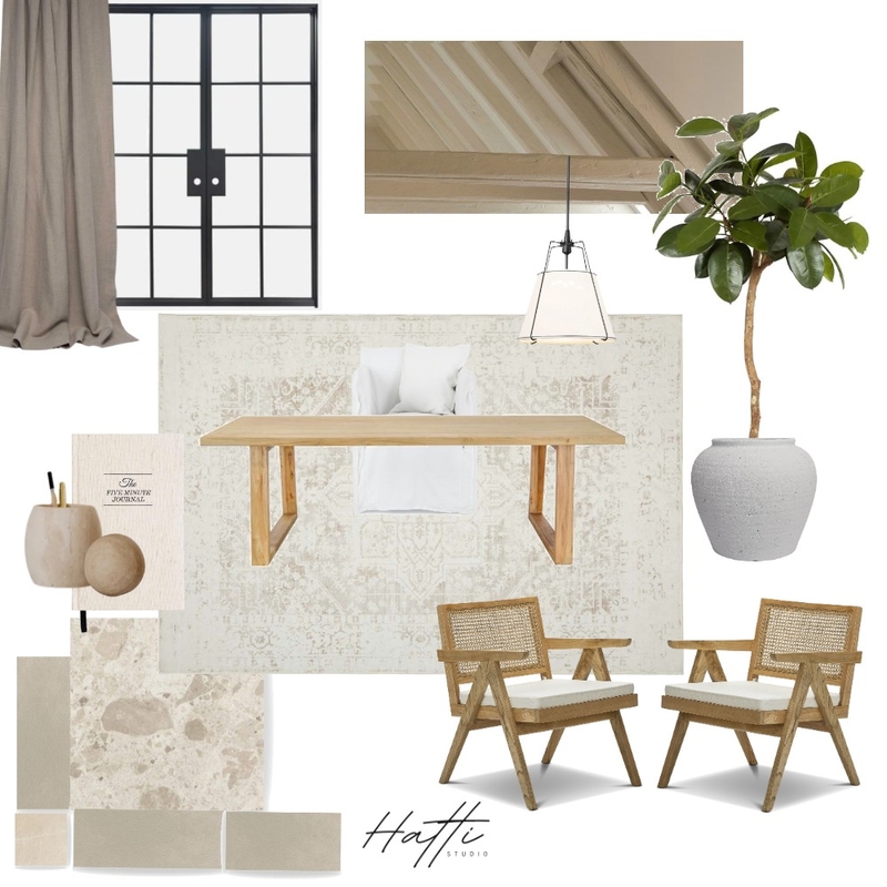 European Office Mood Board by Hatti Interiors on Style Sourcebook