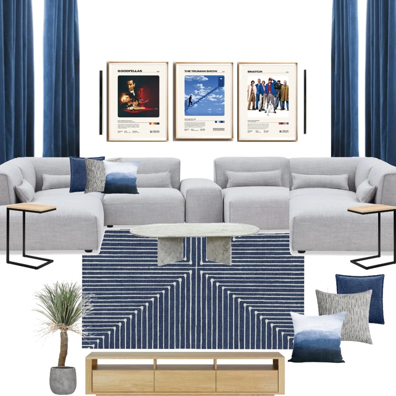 Bridgeman - Media Room Mood Board by The Ginger Stylist on Style Sourcebook