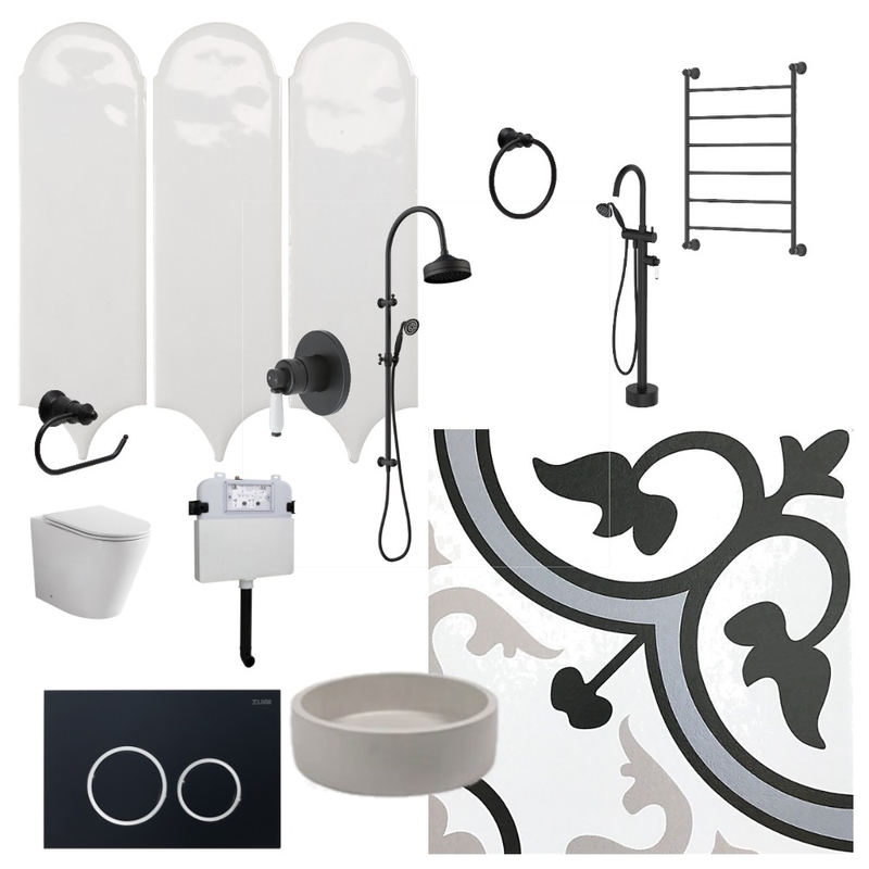 Complete Bathroom Package - The Block 2022 Ankur & Sharon Master Ensuite Mood Board by Beaumont Tiles on Style Sourcebook