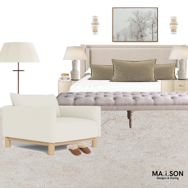 Neutral Master Suite Mood Board by JanetM on Style Sourcebook