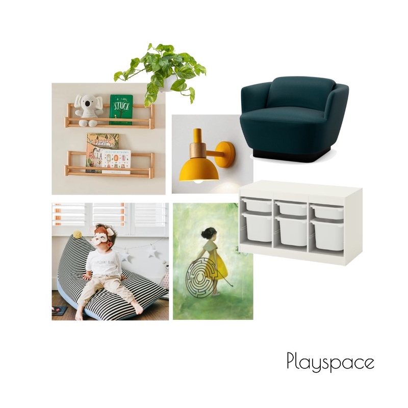 MC Montrose Play Mood Board by Boutique Yellow Interior Decoration & Design on Style Sourcebook