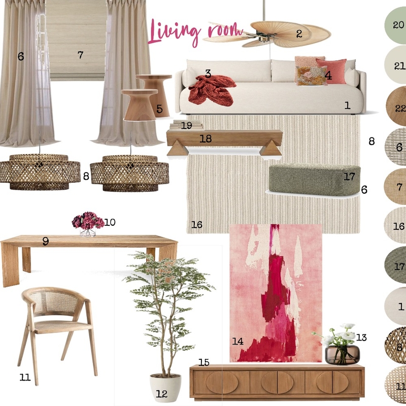 living natural Mood Board by giorgetti on Style Sourcebook