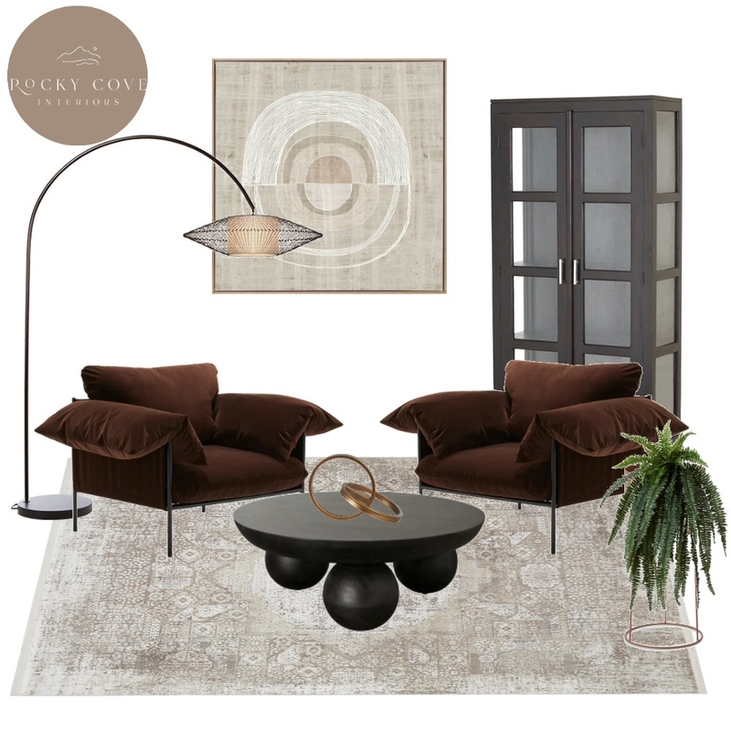 Sultry Intimate reading nook Mood Board by Rockycove Interiors on Style Sourcebook