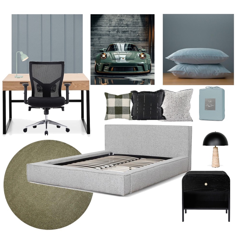 Mb’s bedroom Mood Board by envisual design on Style Sourcebook