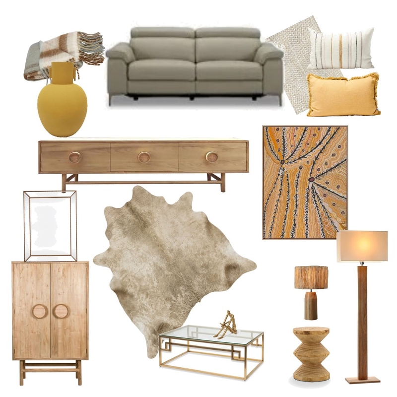 Living Room Mood Board by Sally Salter on Style Sourcebook