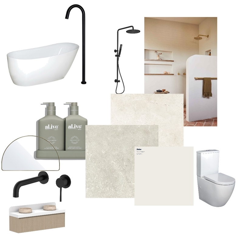 Bathroom Mood Board by Matildasparkes on Style Sourcebook