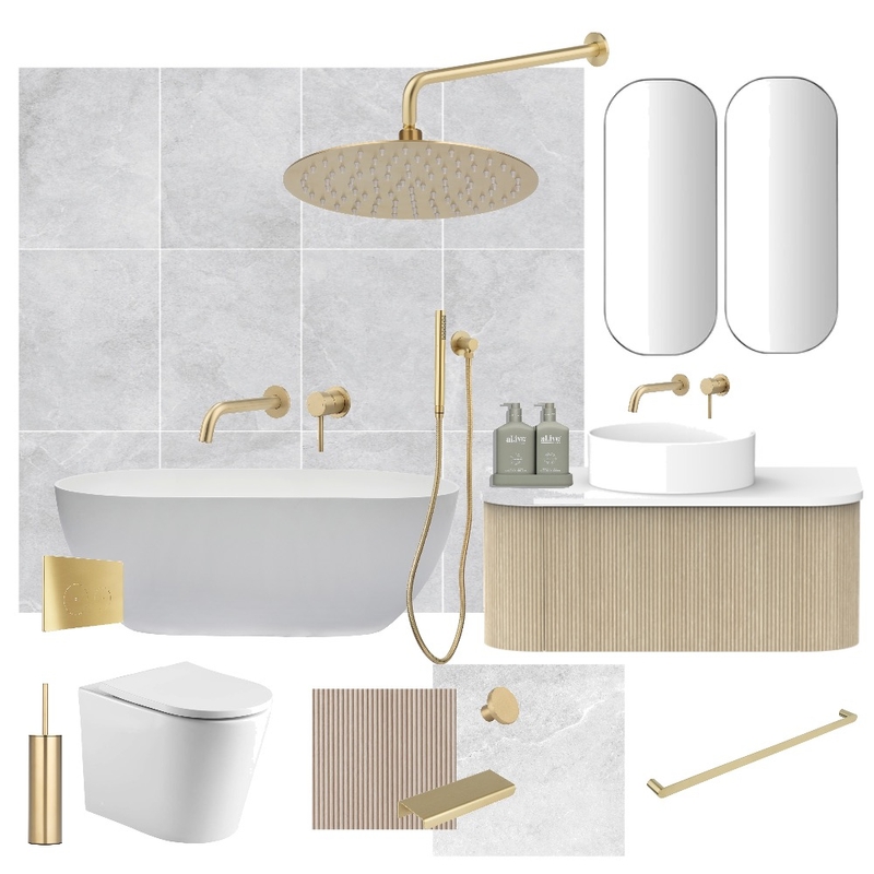 Willoughby Project - Scandi Bathroom 2 Mood Board by emydesiree on Style Sourcebook