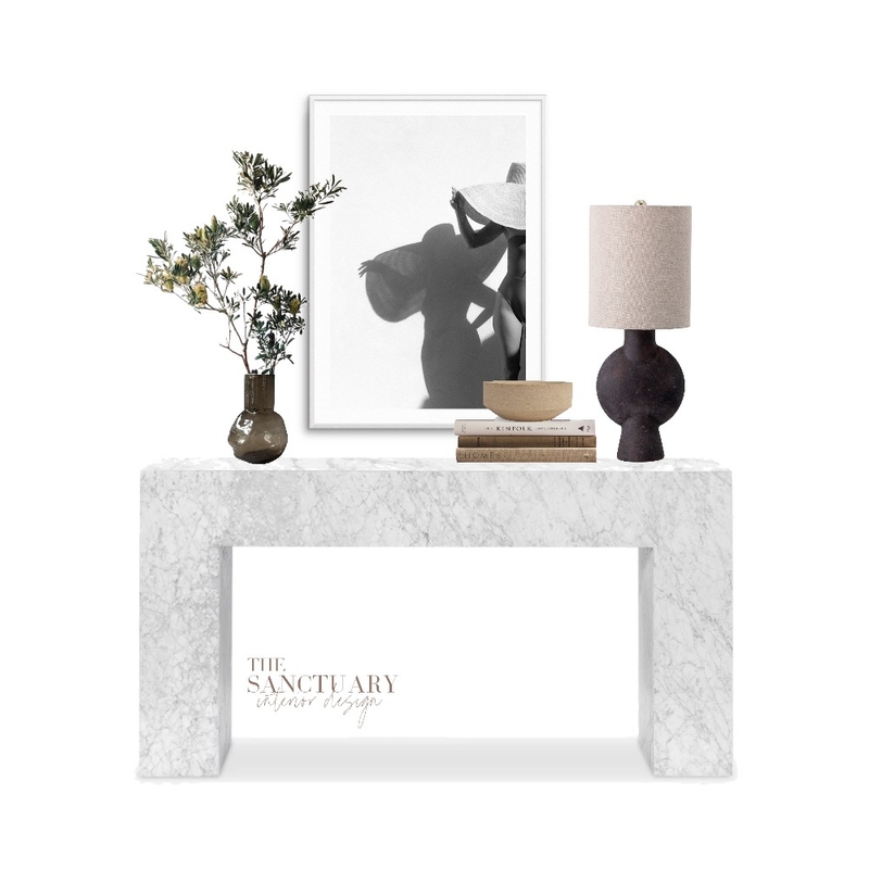 Wabi Sabi Console Mood Board by The Sanctuary Interior Design on Style Sourcebook