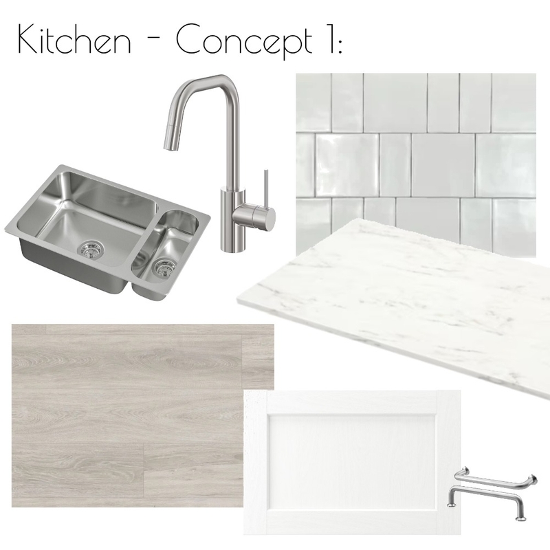 Kitchen - Concept 1 Mood Board by Libby Malecki Designs on Style Sourcebook
