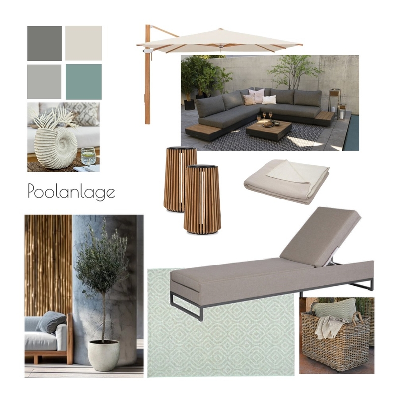 Poolanlage Karin Jau Mood Board by RiederBeatrice on Style Sourcebook