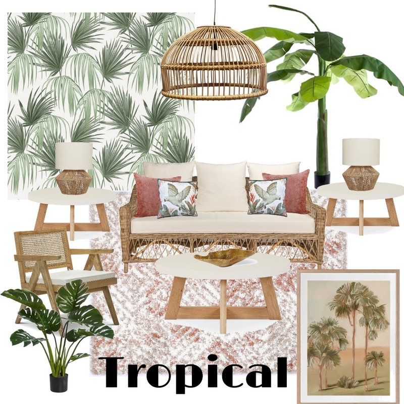 Tropical Mood Board Mood Board by dajahwood on Style Sourcebook