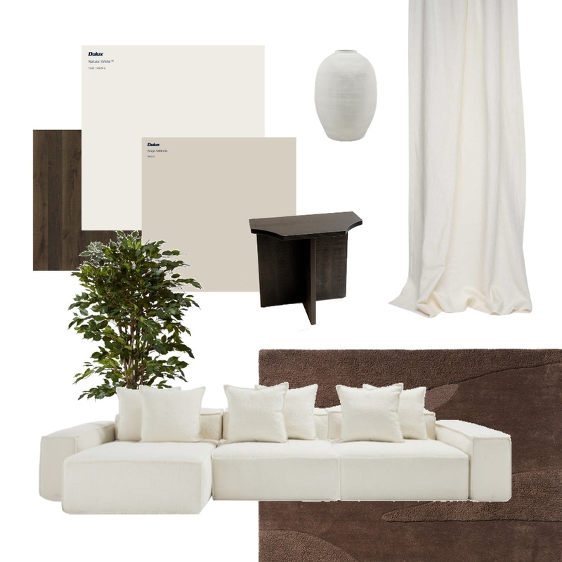 Japandi Style Living Room Mood Board by Style Sourcebook on Style Sourcebook
