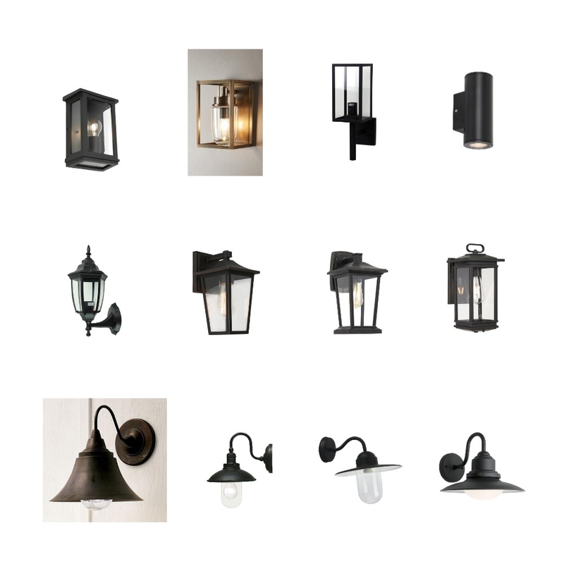 Exterior Front Lighting Mood Board by Sharon Lynch on Style Sourcebook