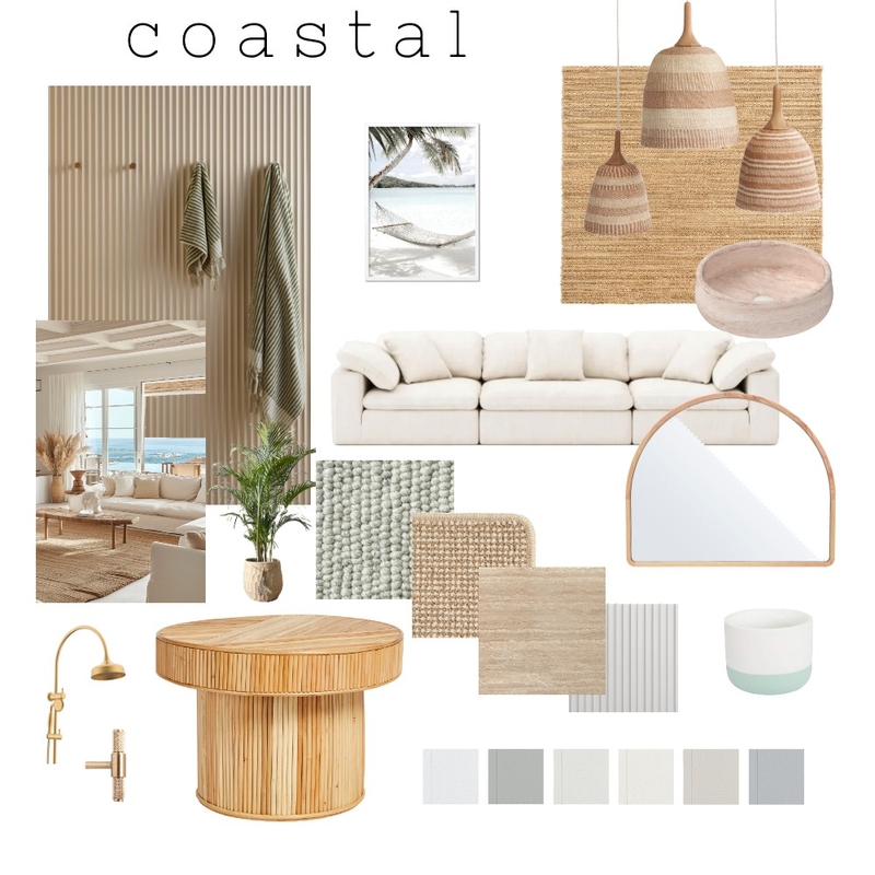 Coastal Style Mood Board Mood Board by sarahbellinteriors on Style Sourcebook