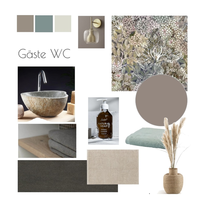 Gäste WC Karin Jau Mood Board by RiederBeatrice on Style Sourcebook