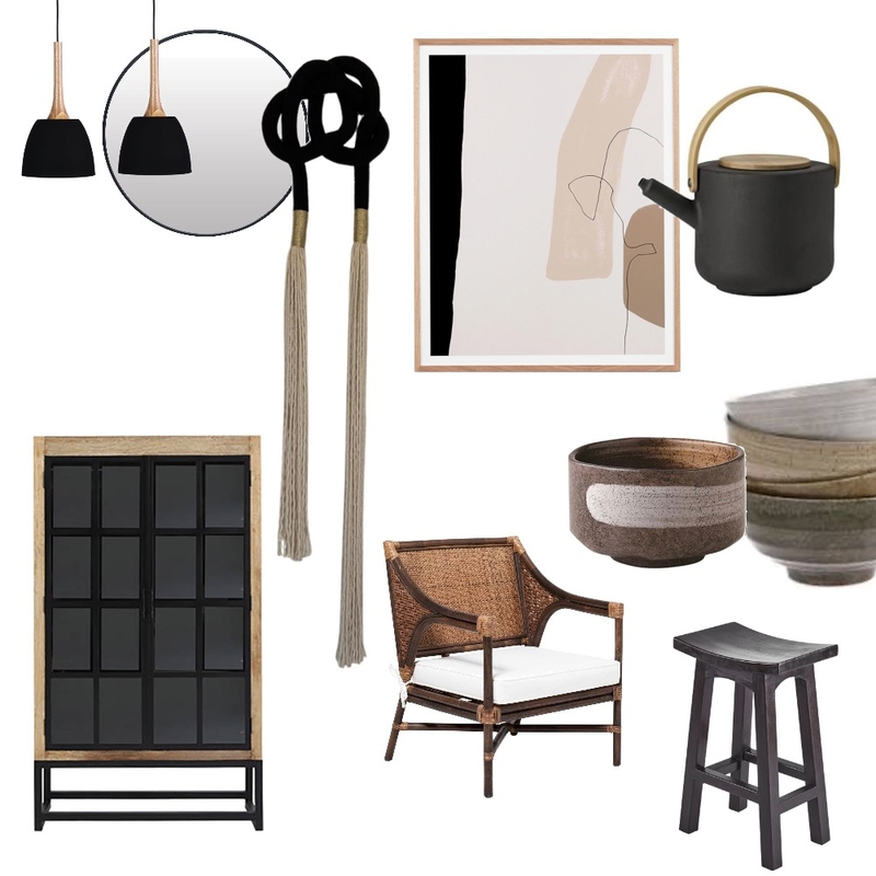 Japandi Mood Board by Oleander & Finch Interiors on Style Sourcebook