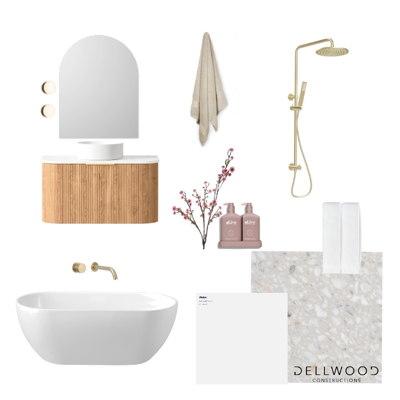 Banora Point Bathroom Mood Board by Mel | Dellwood Constructions on Style Sourcebook