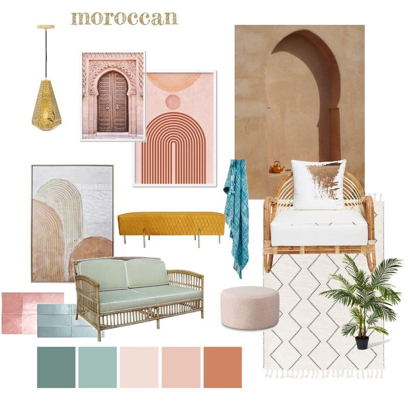 Moroccan Mood Board Mood Board by sarahbellinteriors on Style Sourcebook