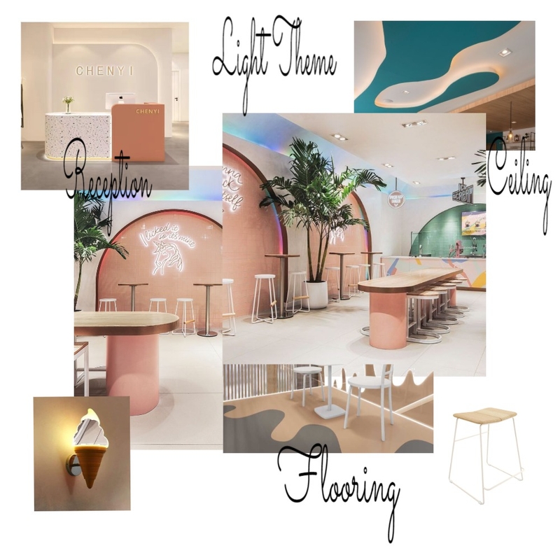 Ice-cream Parlor_01 Mood Board by Tahafiaz on Style Sourcebook