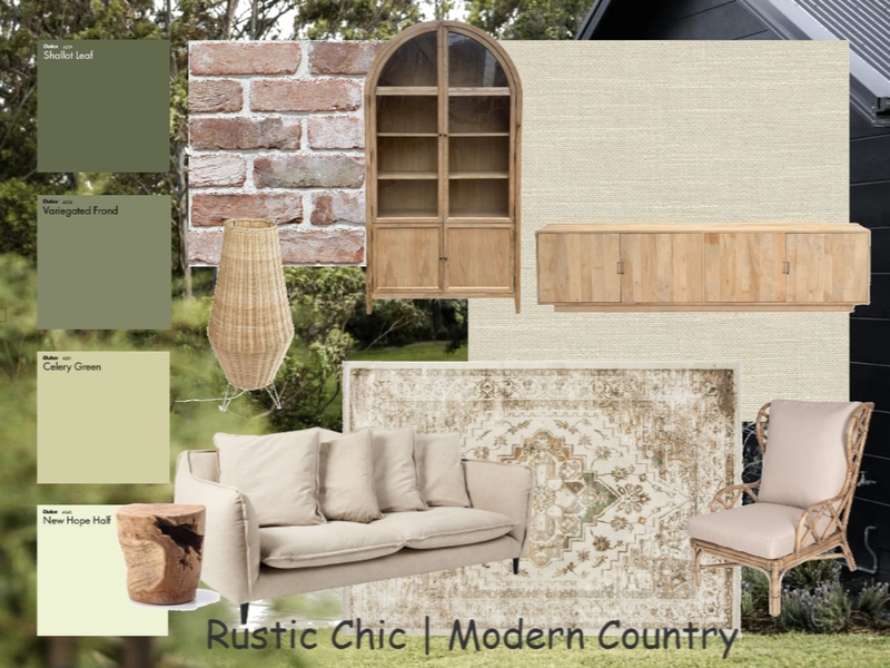 Rustic Chic | Modern Country Mood Board by Christopher James on Style Sourcebook