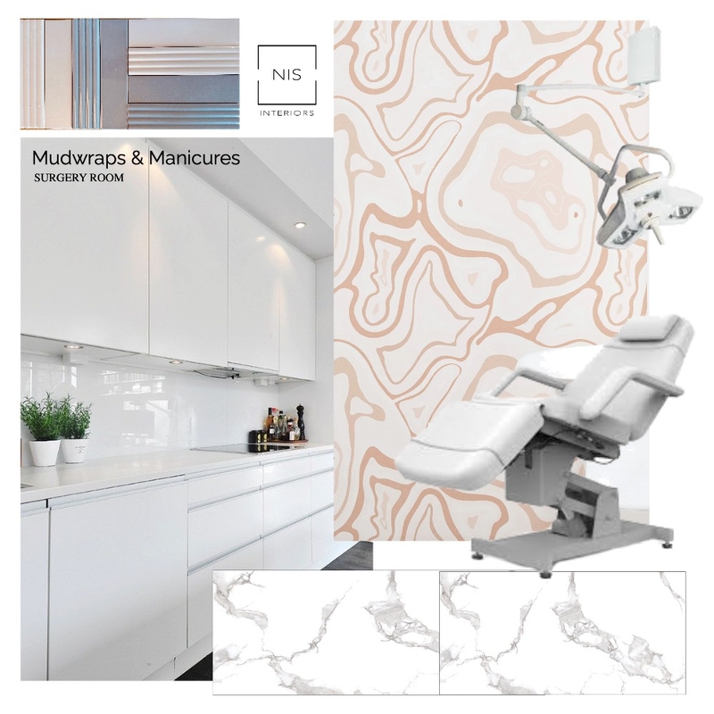 Mudwraps & Manicures - Moodboard - Surgery Room Mood Board by Nis Interiors on Style Sourcebook