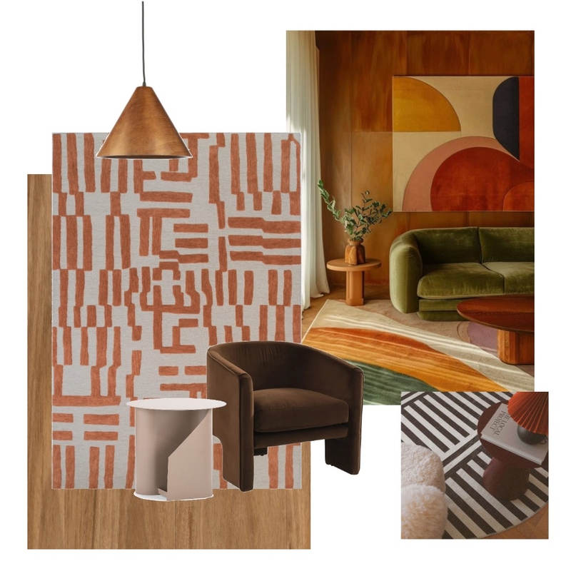 Metro rust Mood Board by lauraamy on Style Sourcebook