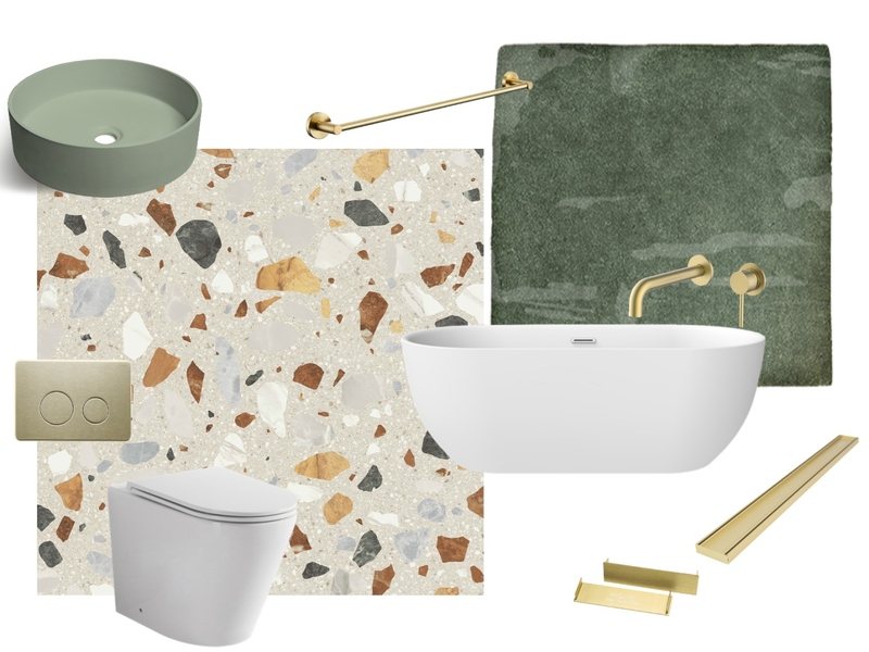 Complete Bathroom Package - The Block 2023 Eliza & Liberty Main Bathroom Mood Board by Beaumont Tiles on Style Sourcebook