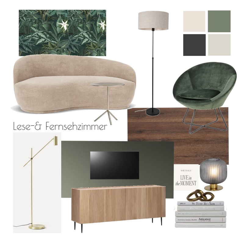 Lese- & Fernsehzimmer Karin Jau Mood Board by RiederBeatrice on Style Sourcebook