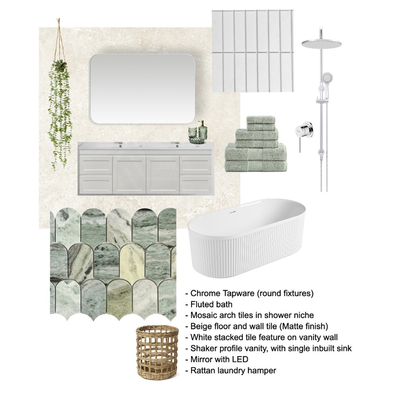 Bathroom Reno Mood Board by Chantelborg1314 on Style Sourcebook