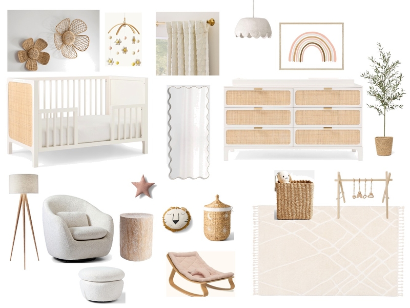 Baby girl nursery Mood Board by Sayaka Iida on Style Sourcebook