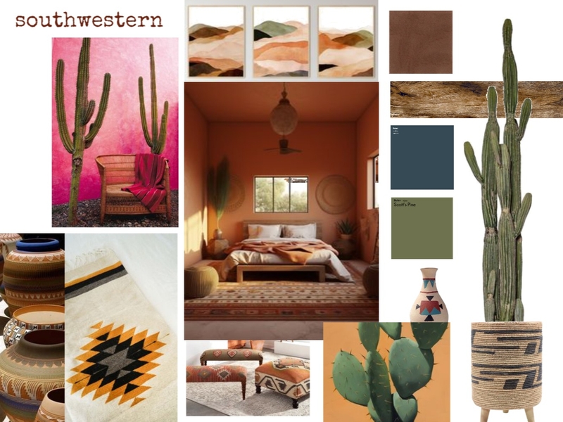 Southwestern Mood board Mood Board by Cecil on Style Sourcebook