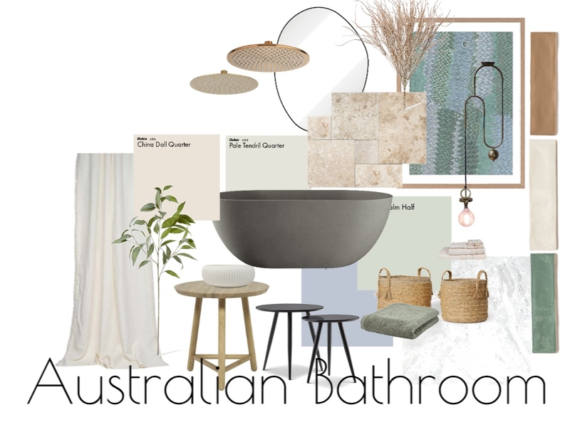 Modern Australian Bathroom Design Mood Board by patrickjames on Style Sourcebook