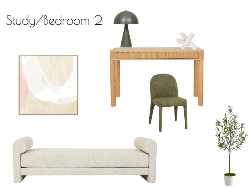 Study Bedroom 2 - Design 1 Mood Board by interiorschemes@gmail.com on Style Sourcebook