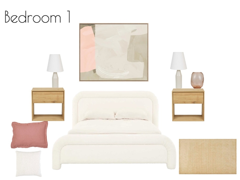 Bedroom 1 - Design 1 Mood Board by interiorschemes@gmail.com on Style Sourcebook