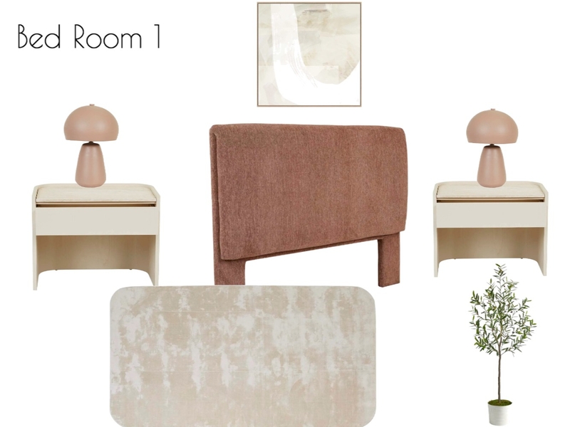 Bedroom 1 - Design 2 Mood Board by interiorschemes@gmail.com on Style Sourcebook