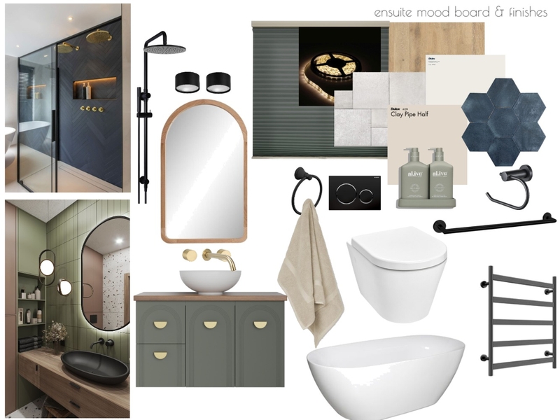 ensuite Mood Board by rruqq on Style Sourcebook