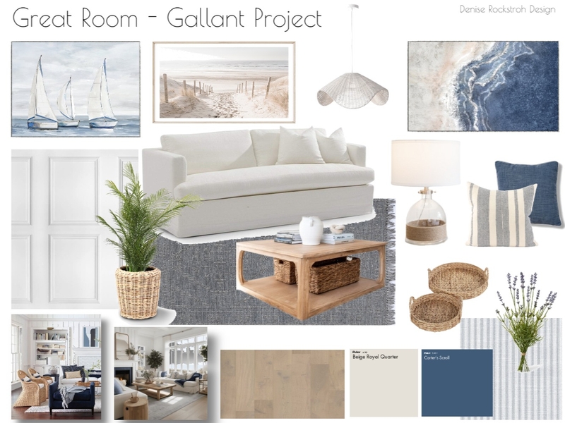 Great Room - Gallant Project Mood Board by deniserockstroh on Style Sourcebook