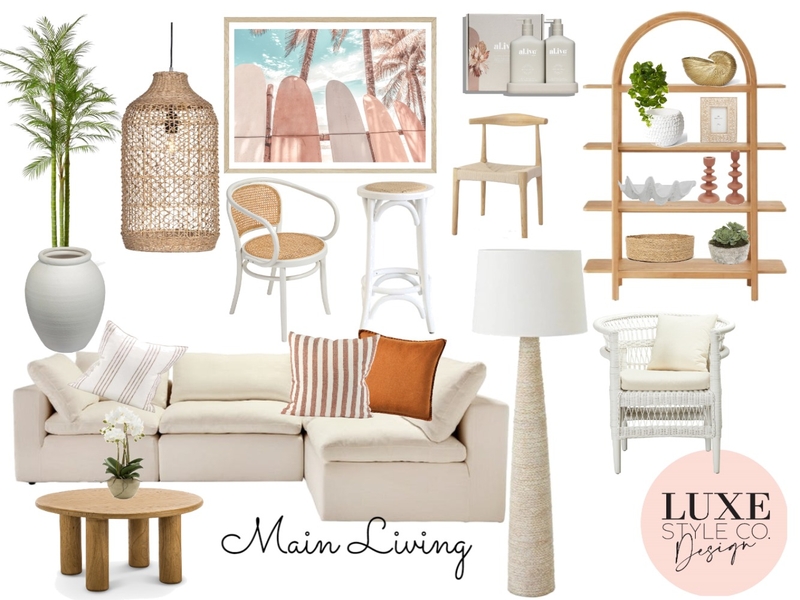 Chiton House Main Living opt 2 Mood Board by Luxe Style Co. on Style Sourcebook