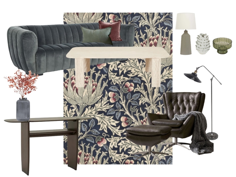 Macdeon Library Version 1 Mood Board by Authentic Spaces on Style Sourcebook